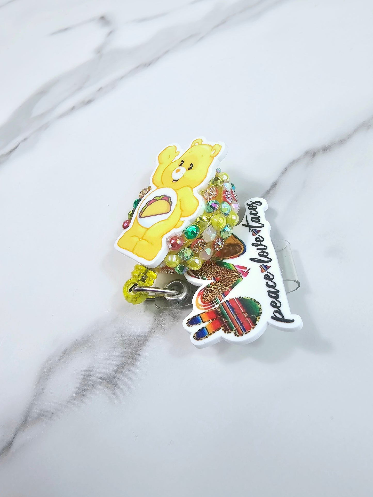 Peace Love Tacos Bear