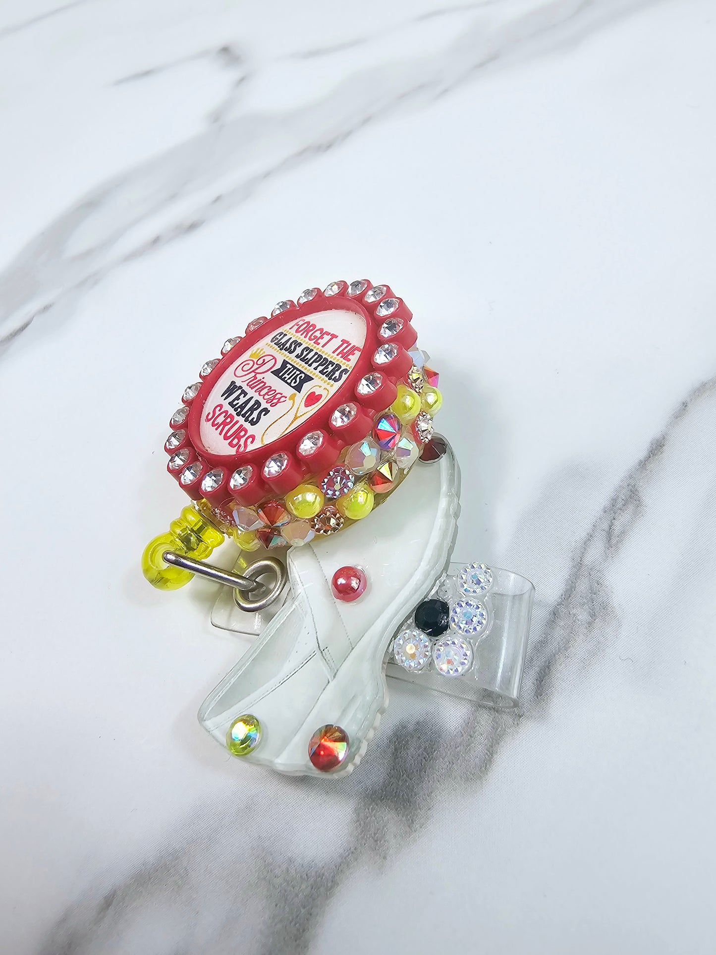 This Princess wears scubs