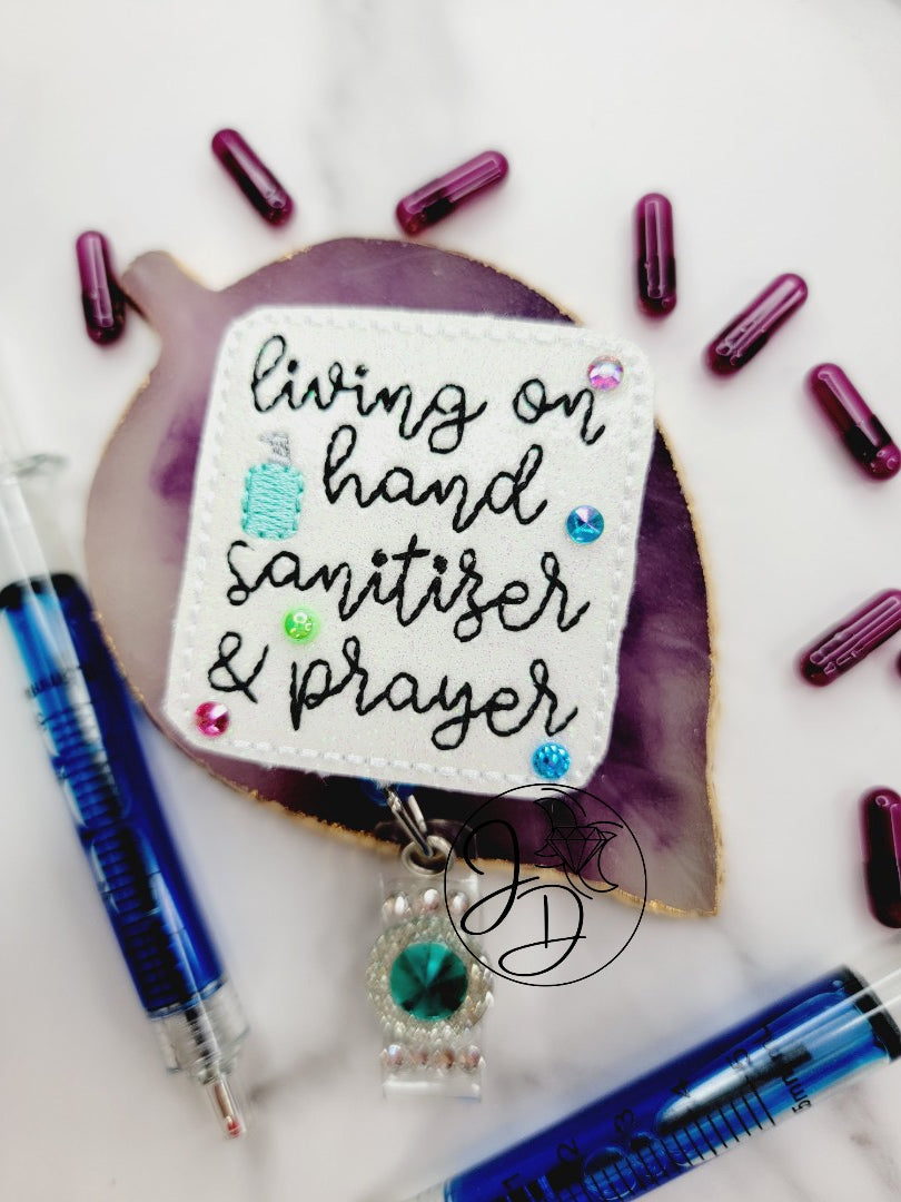 Living on handsanitizer and prayer