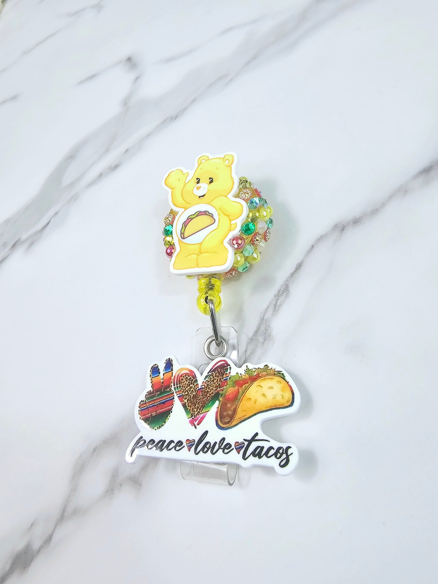 Peace Love Tacos Bear