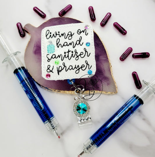 Living on handsanitizer and prayer