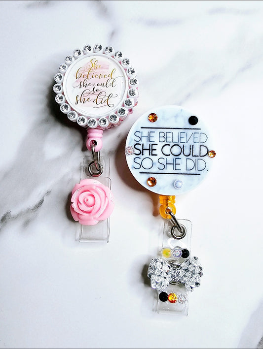 She believed she could